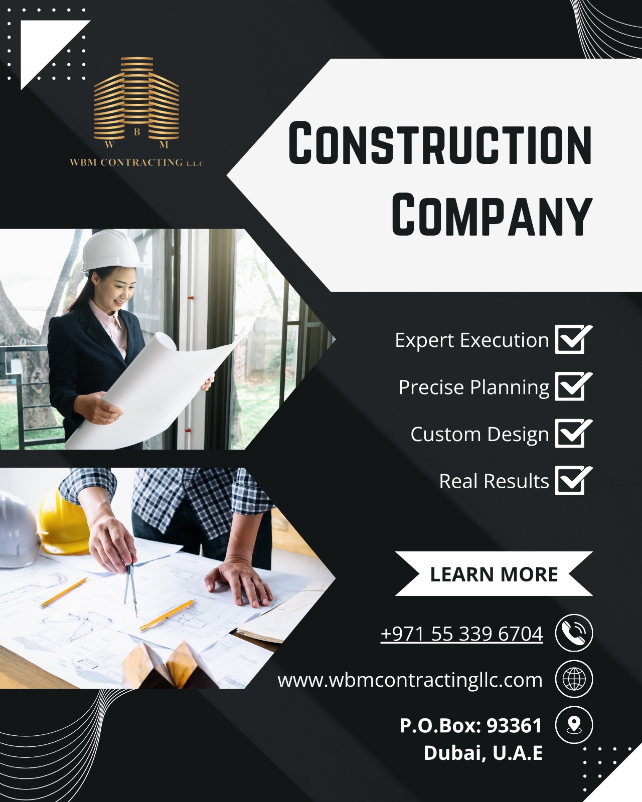 Top 10 Construction Company in Dubai – Why WBM Contracting LLC Leads the Way